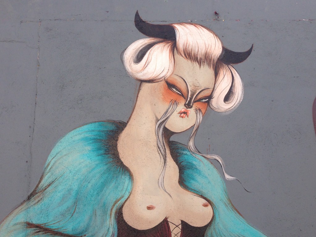 LA Street Art Miss Van