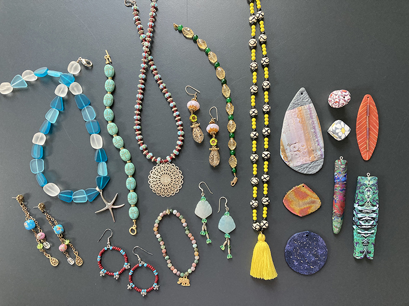 jewelry and polymer clay by Lori Barber