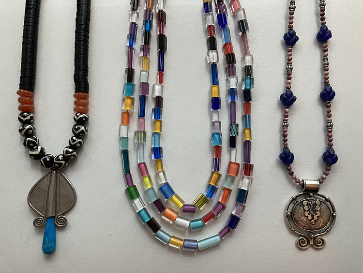 statement necklaces by Lori Barber